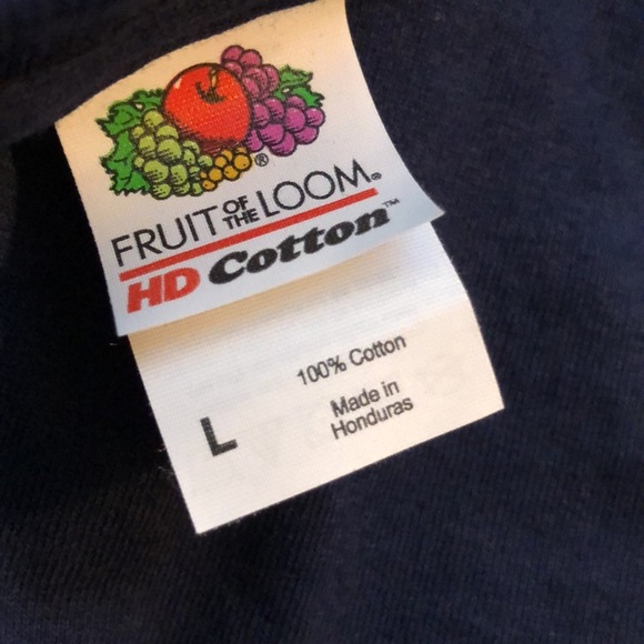 Unisex Navy Fruit of the Loom Pro-God Pro-Gun Pro-Life Short Sleeve Tee, NWOT - Picture 11 of 16